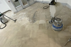 in-process-of-grinding-limestone-floor