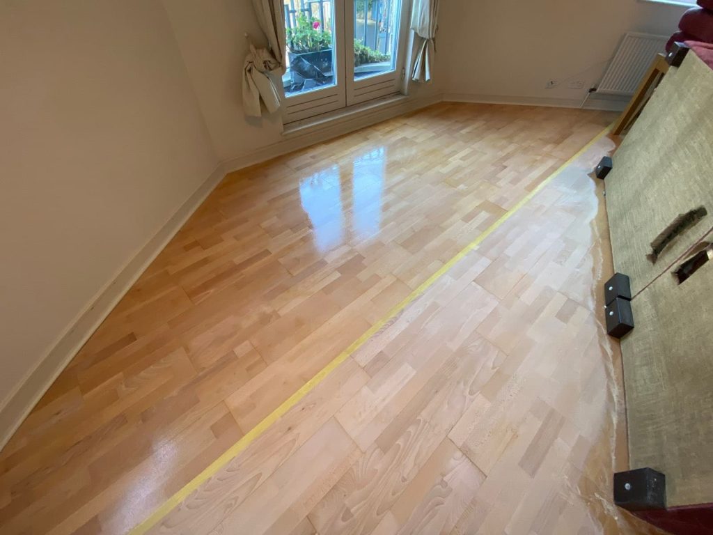 sanded floor in ec1