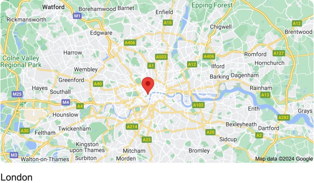 Map of London