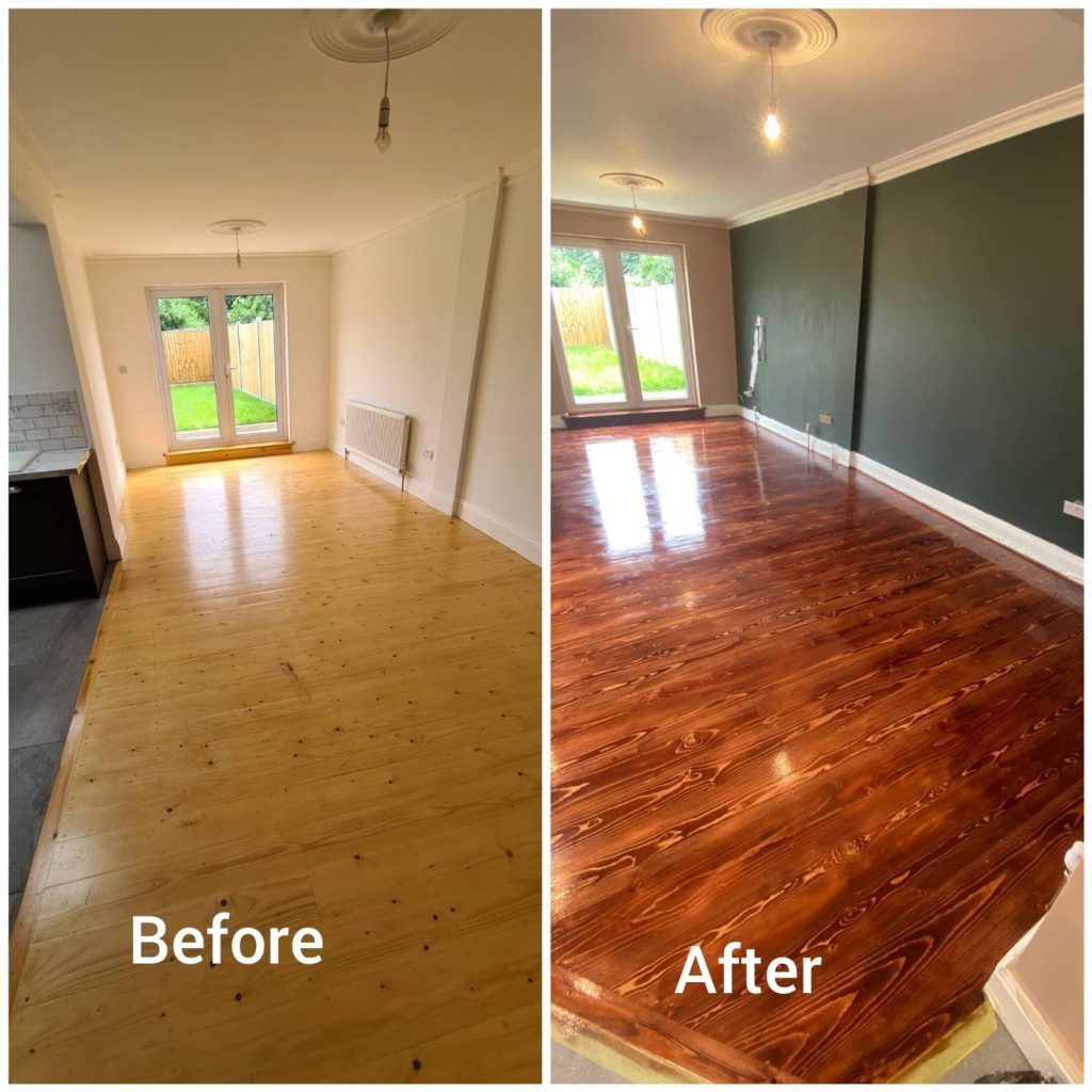 floor restoration in Covent Garden